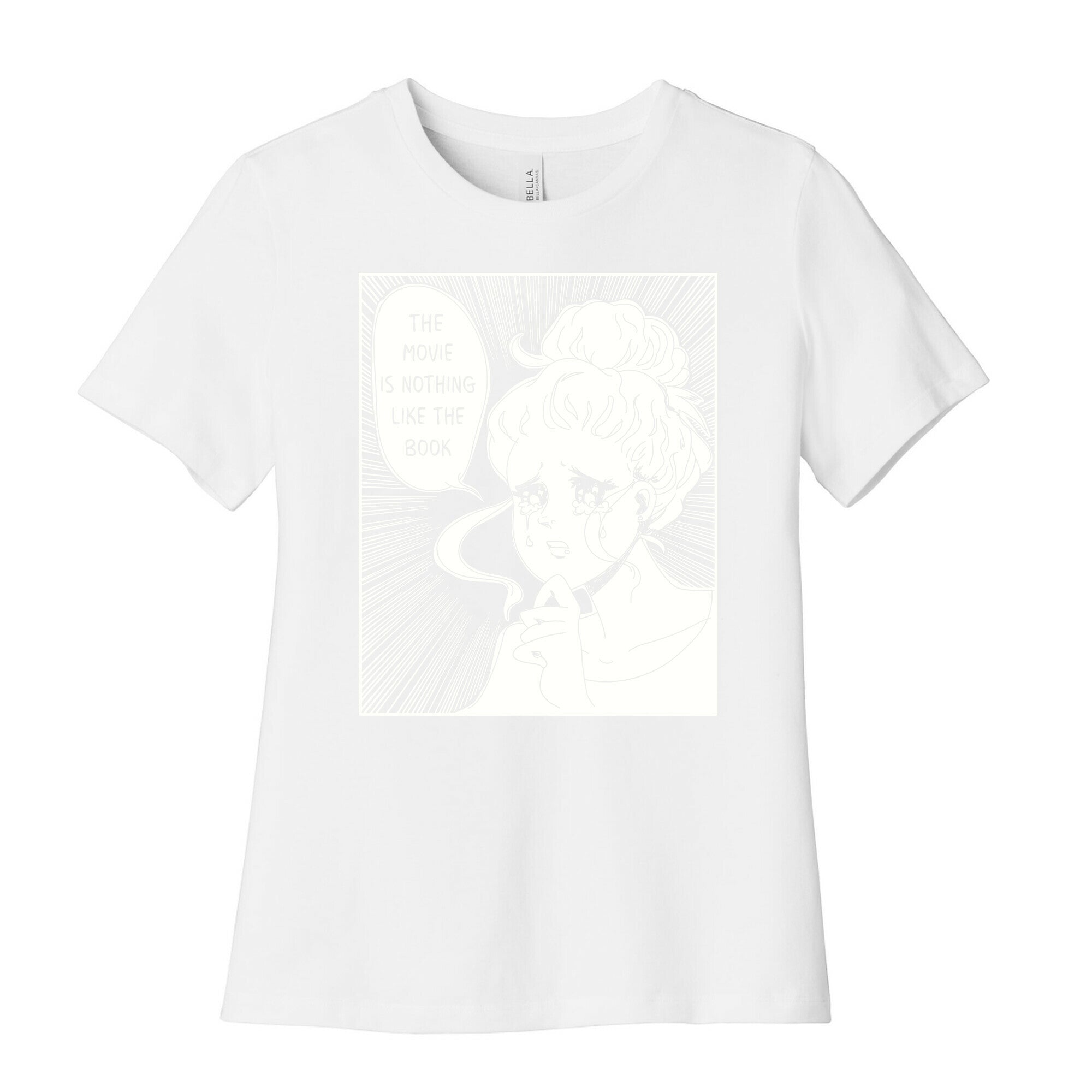 The Movie is Nothing Like The Book Women's Cotton Tee